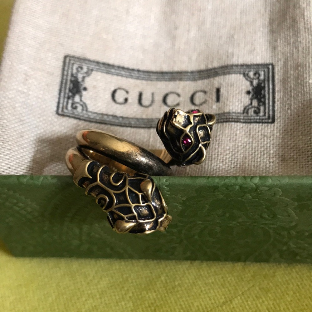 Gucci Snake Ring (Authentic) Size 6 - Picture 1 of 3